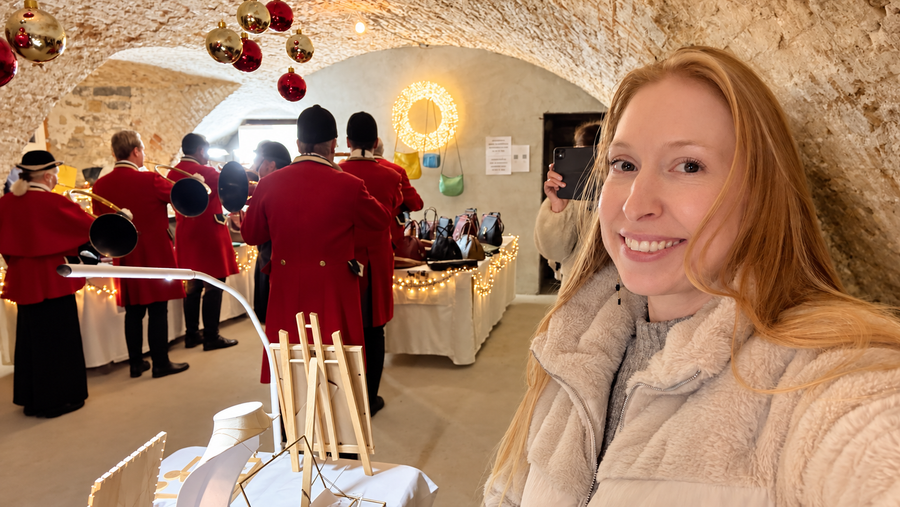 Marché de Noël dans la Champignonnière aux Jardins d'Annevoie - 2025