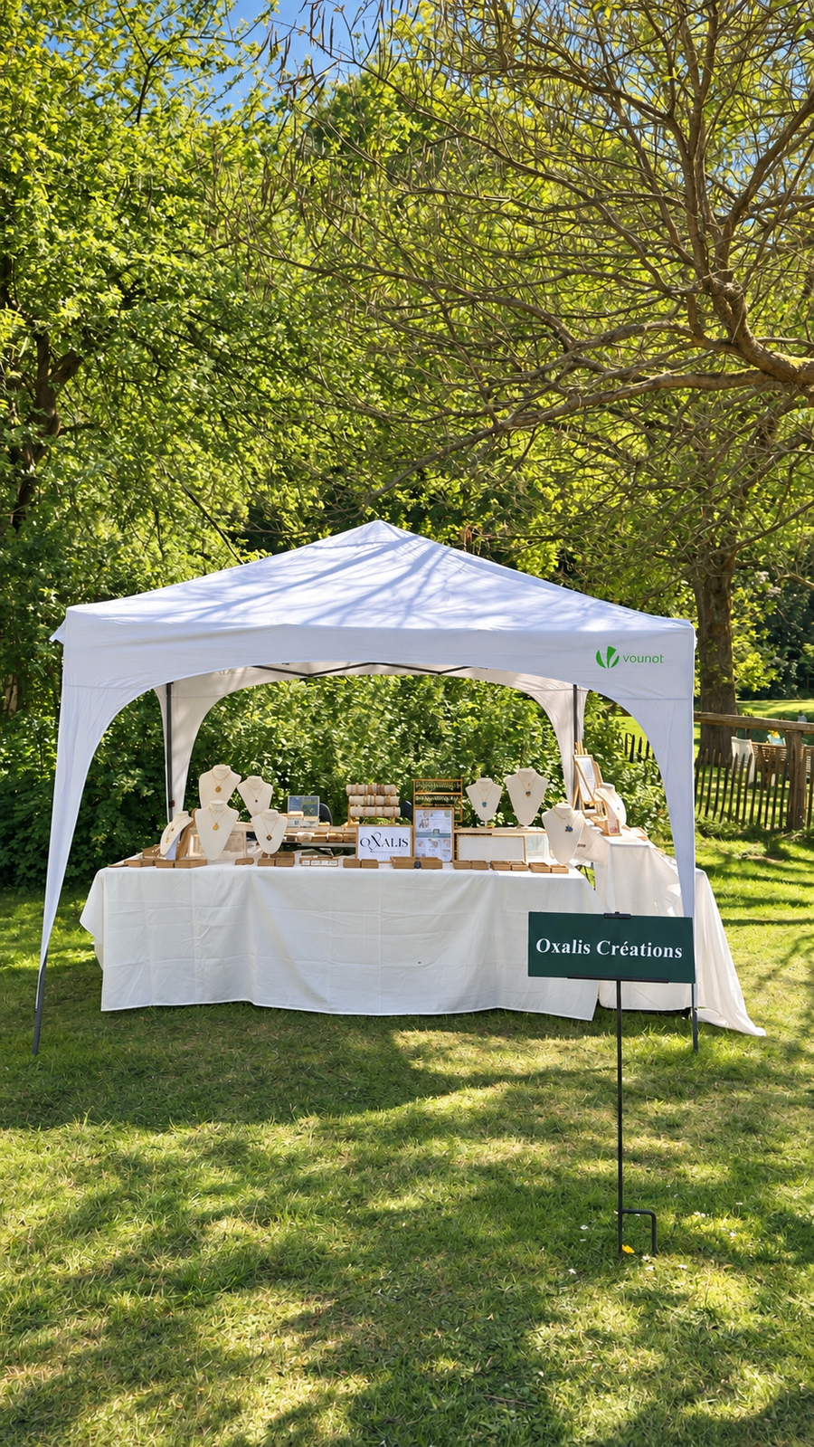 Stand à l'Abbaye d'Aywiers - Mai 2025